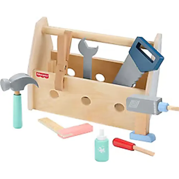 Fisher Price Ahşap Tamir Kutusu Seti HYG50