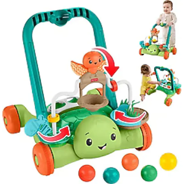 Fisher Price Her Yerde Benimle Kaplumbağa Yürüteç JKD63