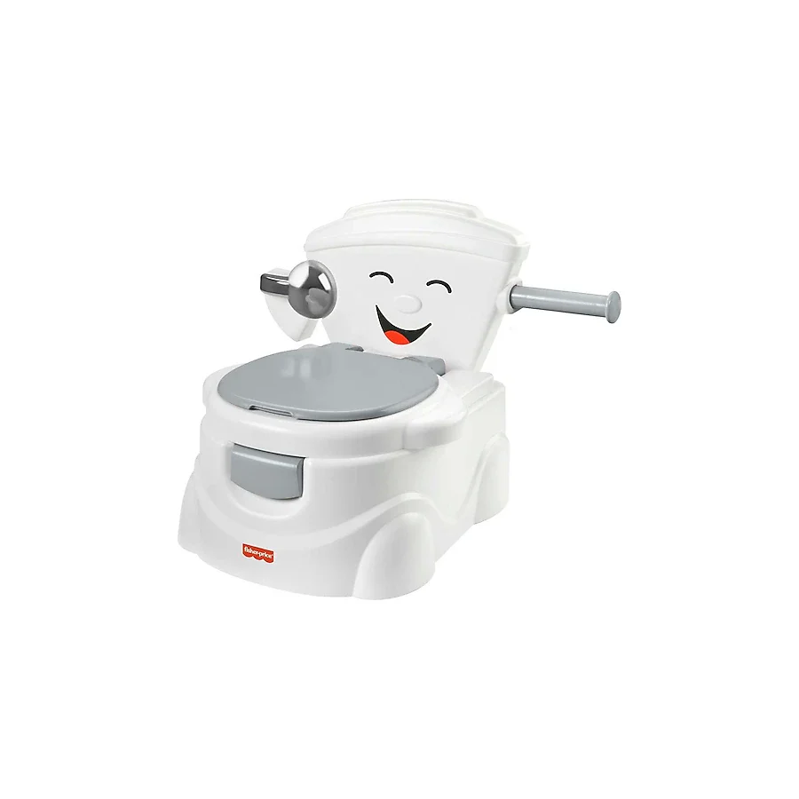 Fisher Price HJC40 Gri Eğitici Eğlenceli Tuvalet