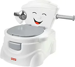 Fisher Price HJC40 Gri Eğitici Eğlenceli Tuvalet