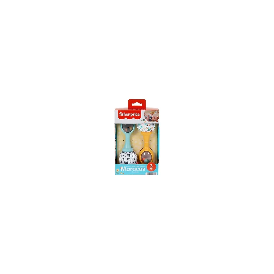 Fisher-Price HMF34 Neşeli Marakas Renkli Eğlenceli Tasarım ile Bebek Gelişimine Destek Oluyor