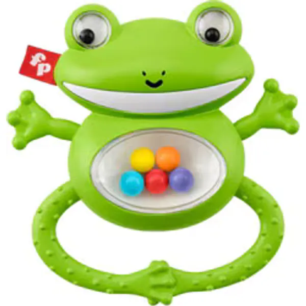 Fisher Price Sevimli Dostlar Kurbağa Dişlik ve Çıngırak GGF03