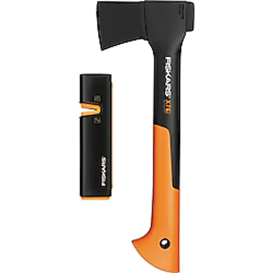 Fiskars X7 XS Parçalama Baltası + Bileme Seti