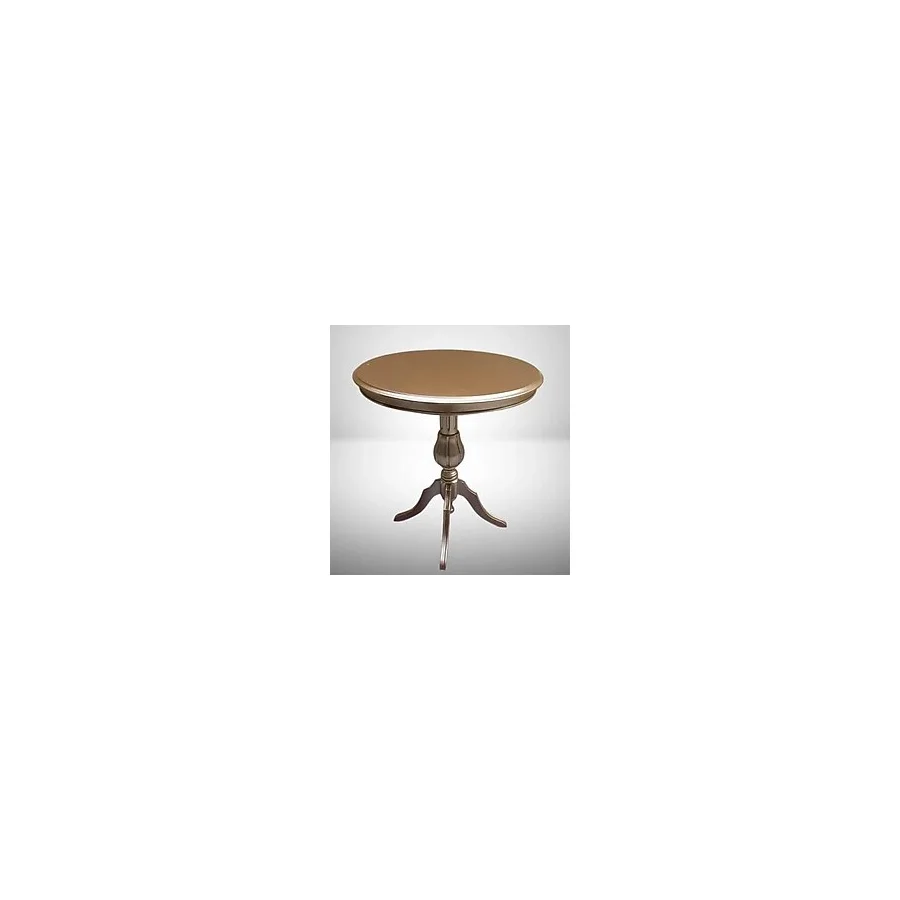 Fiskos Sehpa Eko 90503 Baba 4Ayak 65 Cm Hareketli Mdf Tabla Parlak Gold El Yapım