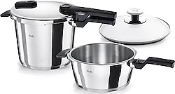 Fissler Vitaquick Glossy 6 lt + 3.5 lt Düdüklü Tencere