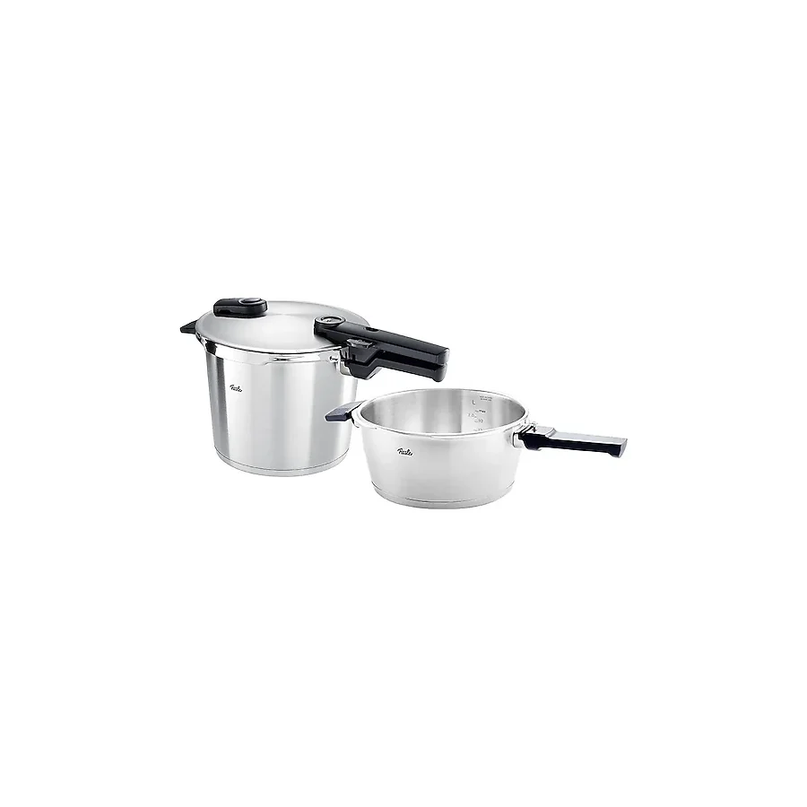 Fissler Vitaquick Premium 8 lt + 4 lt Düdüklü Tencere