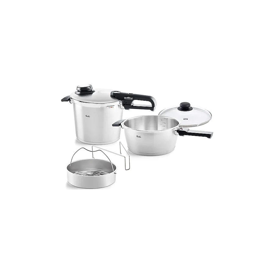 Fissler Vitavit Premium Mat 6 lt + 3.5 lt Düdüklü Tencere Seti