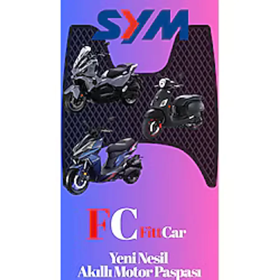 FittCar Sym Joyride 300 16 Abs Yeni Nesil Motor Paspası