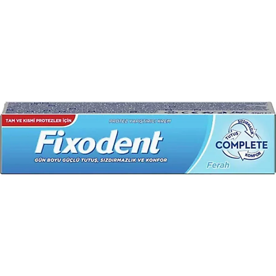 Fixodent Complete Ferah 47 gr 2 Adet Protez Diş Yapıştırıcı