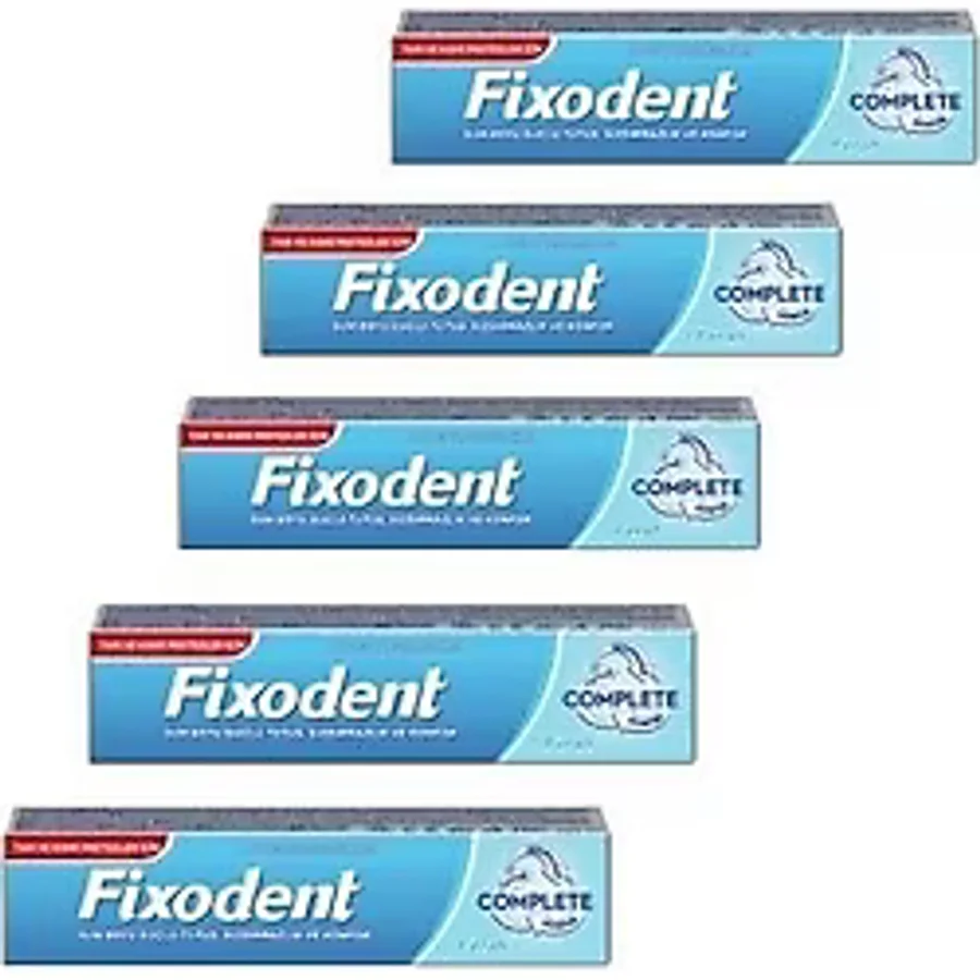 Fixodent Complete Ferah 47 gr 5 Adet Protez Diş Yapıştırıcı