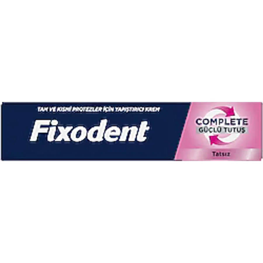 Fixodent Complete Güçlü Tutuş Aromasız 47 gr Protez Diş Yapıştırıcı