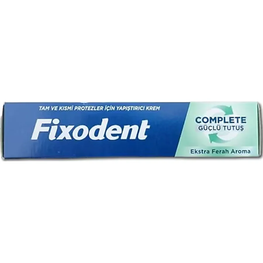 Fixodent Diş Protez Yapıştırıcı Krem Complete Ekstra Ferah 47 Gr