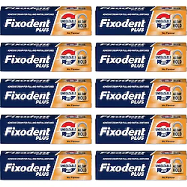 Fixodent Plus En İyi Tutuş 40 gr 10 Adet Protez Diş Yapıştırıcı