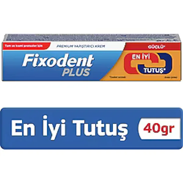 Fixodent Plus En İyi Tutuş 40 gr 5 Adet Protez Diş Yapıştırıcı