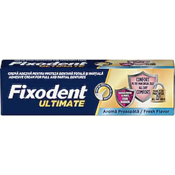 Fixodent Ultimate Ferah Tat Ağız Gargarası Plak ve Tartar Karşıtı Ferah Nefes Sağlar