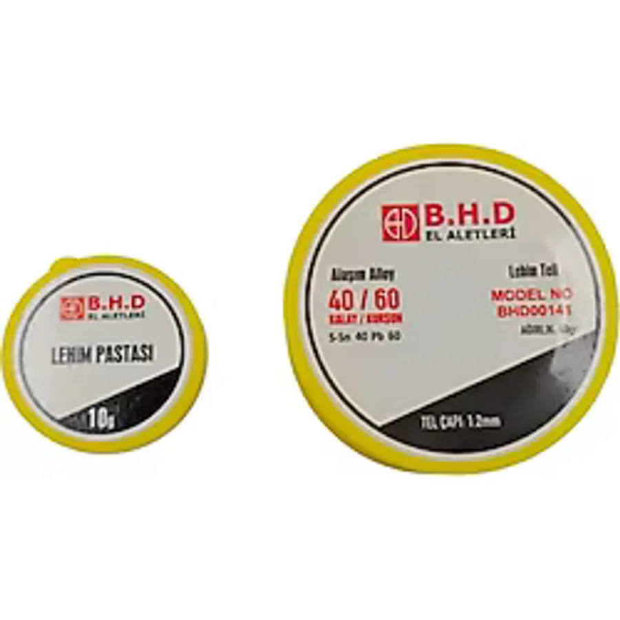 Fixonic B.h.d BHD00141 10GR+40GR Lehim Pastası ve Lehim Teli Set - Gri - 1.2mm