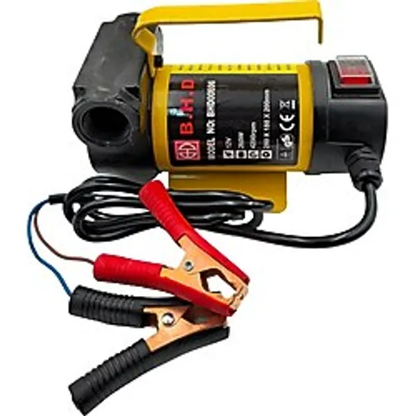 Fixonic B.h.d. Bhd00696 12V Kendinden Emişli Taşınabilir Yakıt/Sıvı Yağ Aktarma Mazot Pompası