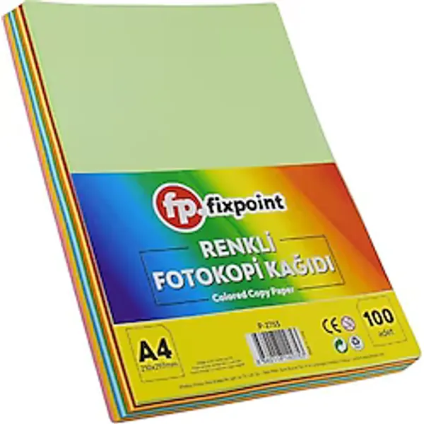Fixpoint A4 100 Yaprak Renkli Fotokopi Kağıdı