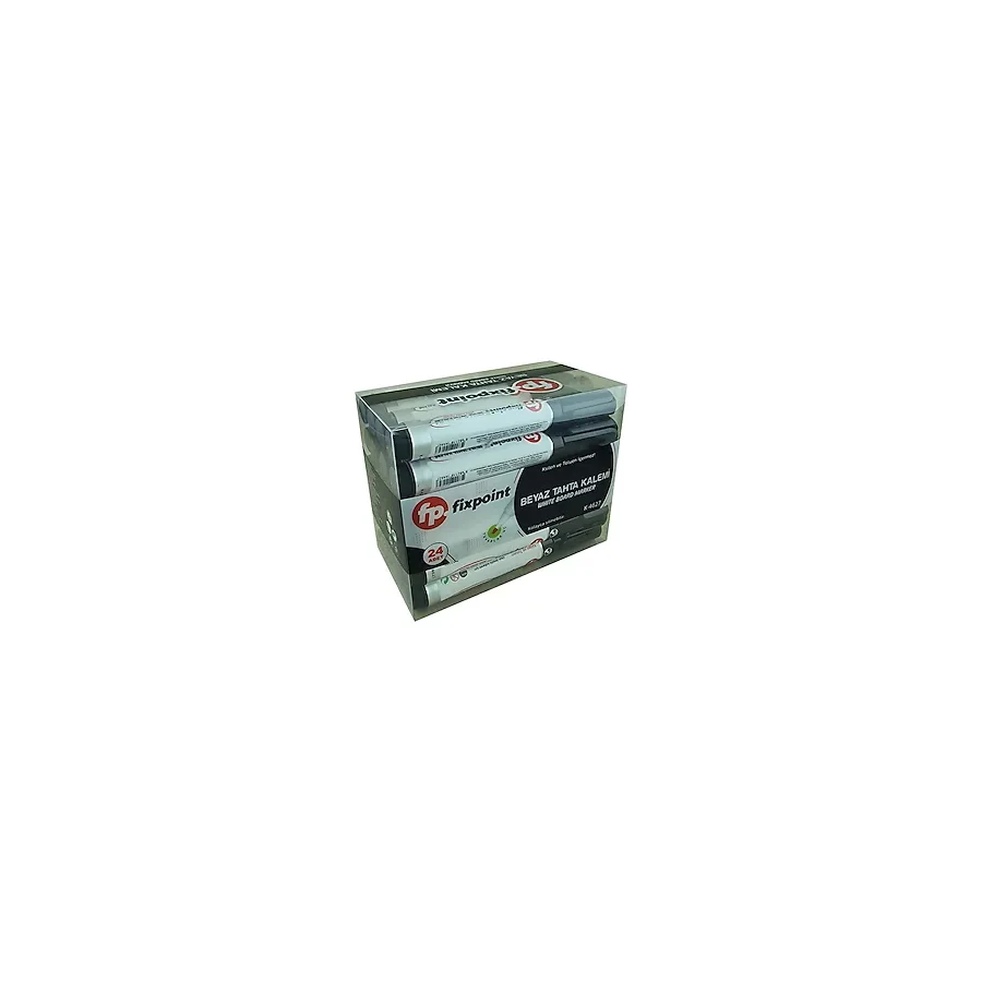 Fixpoint K-4627 24'lü Siyah Tahta Kalemi