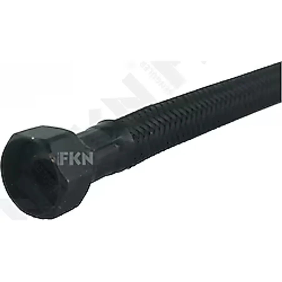 FKN Siyah Flex Spiral - Bağlantı Hortumu 3/8 - 3/8 50 Cm