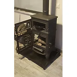 Flame Stove Modena Lüx Oven FS024 Pik Döküm Soba