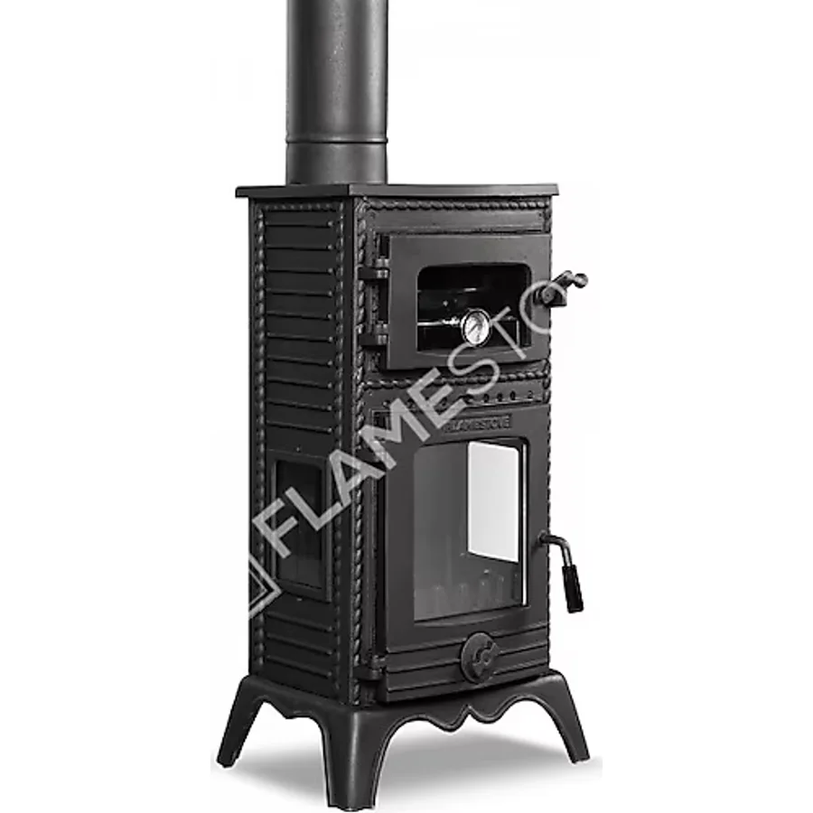 Flamestove Majör Lüx FS-054 Kuzineli Döküm Soba