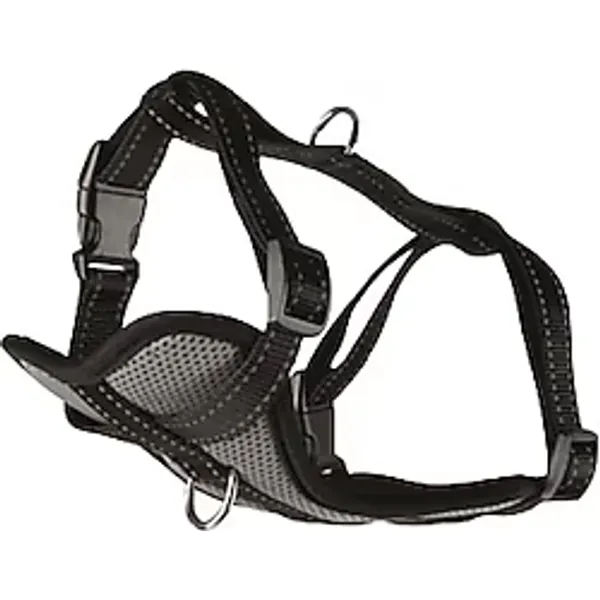 Flamingo Milou L 50-60 cm Köpek Göğüs Tasması - Gri