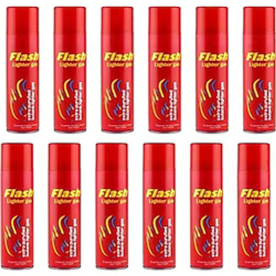 Flash Çakmak Gazı 270 Ml Extra Purufied 12 Adet