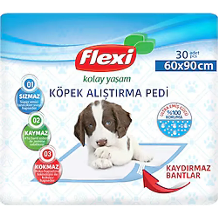 Flexi 60x90 cm 30'lu Köpek Alıştırma Pedi