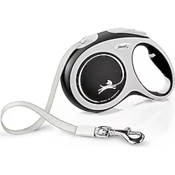 Flexi New Comfort 5 m Şerit Large Siyah Otomatik Köpek Tasması