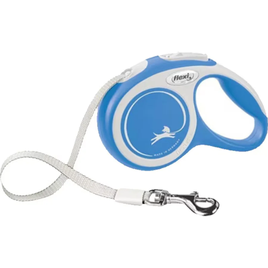 Flexi New Comfort 5 m Şerit Small Mavi Otomatik Köpek Tasması