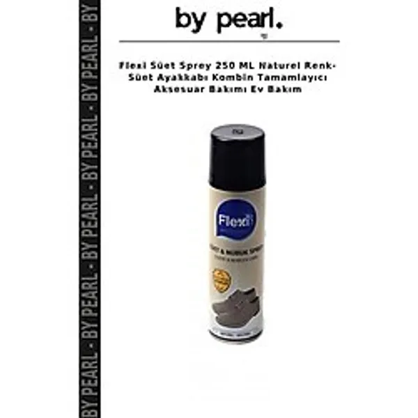 Flexi Süet Sprey 250 ml Naturel Renk- Süet Ayakkabı Kombin Tamamlayıcı Aksesuar Bakımı Ev Bakım - Tek Ebat