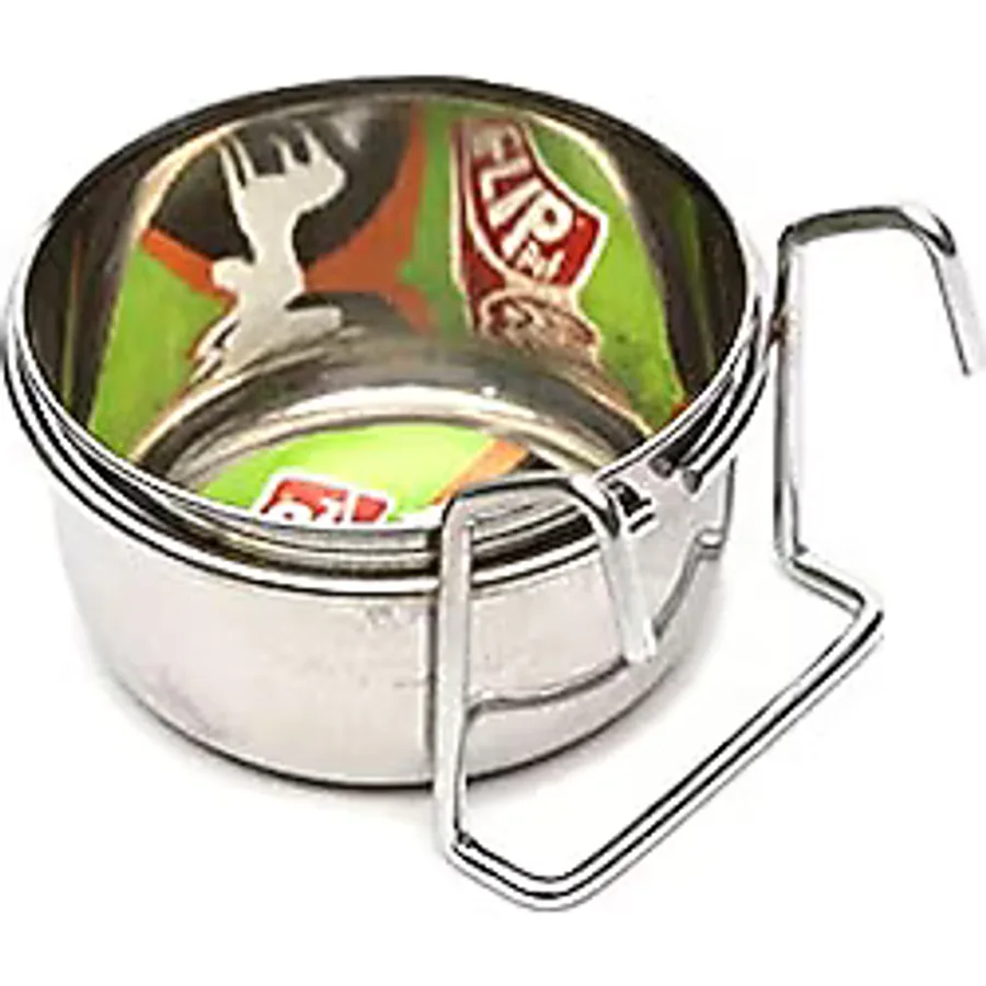 Flip Askılı Çelik Kuş Yemliği, 10 Oz