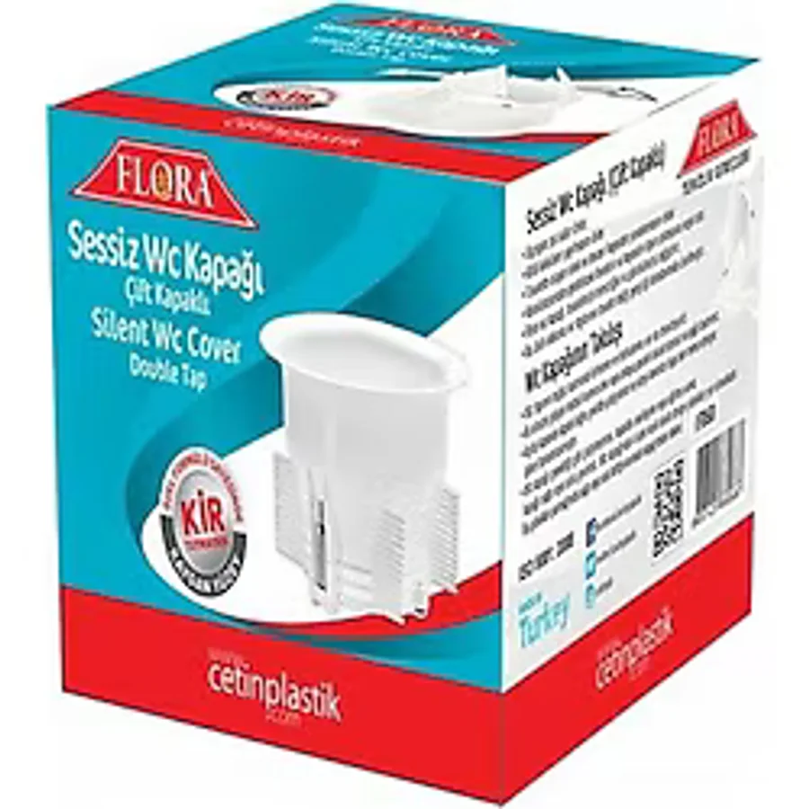 Flora F068 Çift Kapaklı Sessiz Wc Kapağı