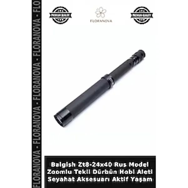 Floranova Baigish ZT8-24X40 Rus Model Zoomlu Tekli Dürbün Hobi Aleti Seyahat Aksesuarı Aktif Yaşam - Çok Renkli