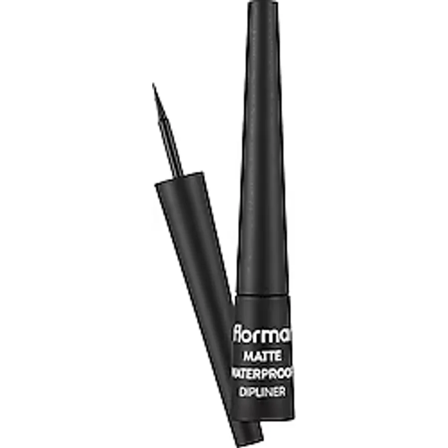 Flormar Matte Waterproof Yüksek Pigmentli & Mat Bitişli 001 Siyah Dipliner
