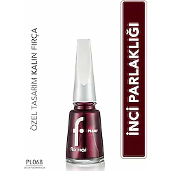 Flormar Pearly PL068 Velvet Bordeaux Oje