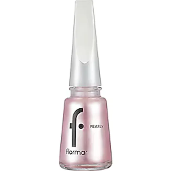 Flormar Pearly Yarı Transparan & Parlak Bitişli Sedefli Oje No: 202 Satiny Pink