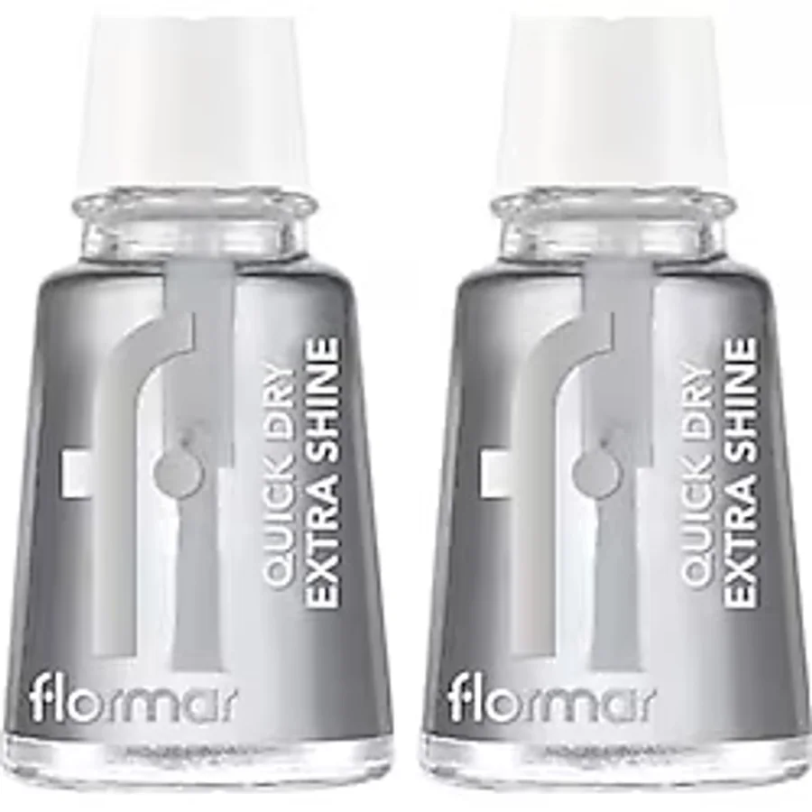 Flormar Quick Dry Extra Shine Hızlı Oje Kurutucu Tırnak Cilası 11 ml (2 paketi)