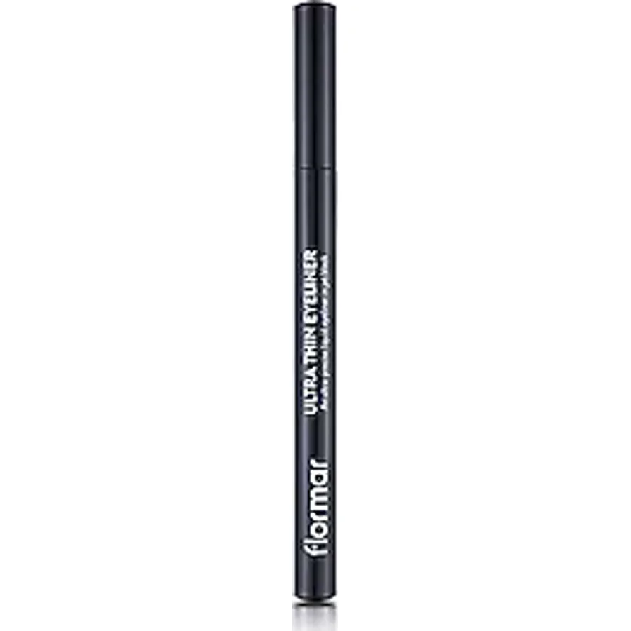 Flormar Ultra Thin Keçe Uçlu Mat 001 Black Kalem Eyeliner