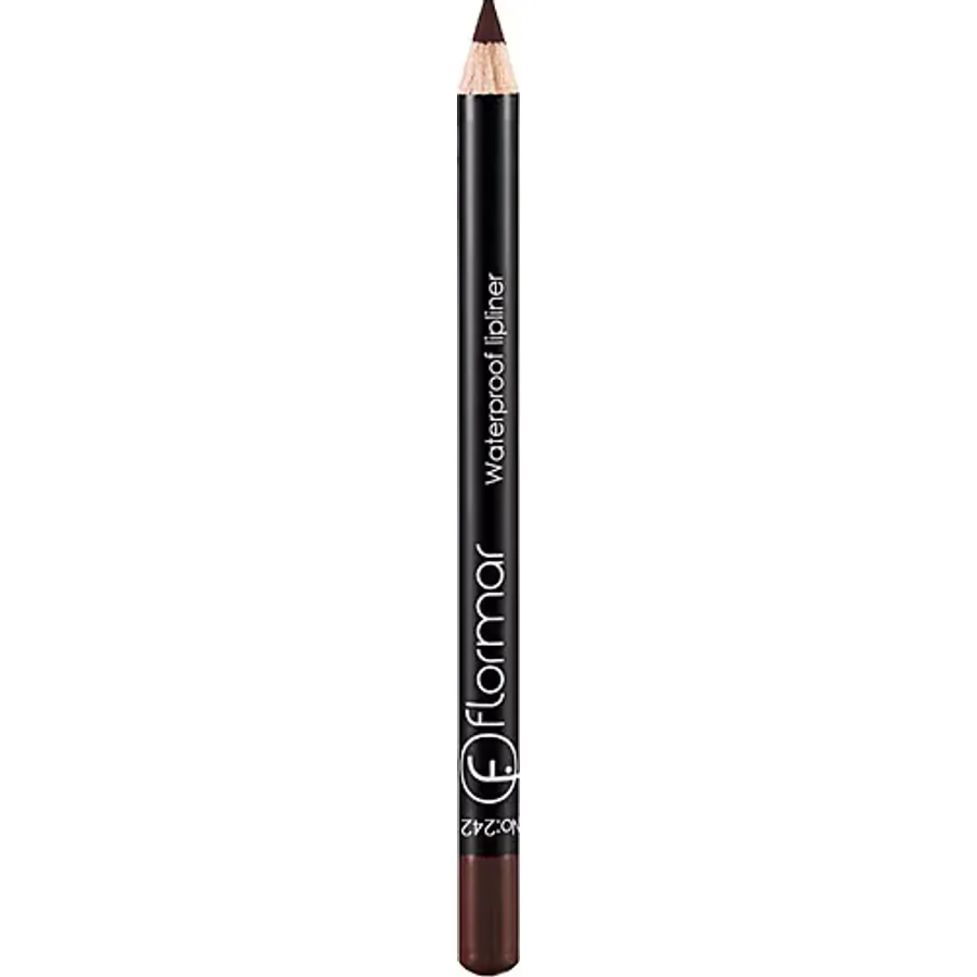 Flormar Waterproof Lipliner 242 Deep Bordeaux Dudak Kalemi