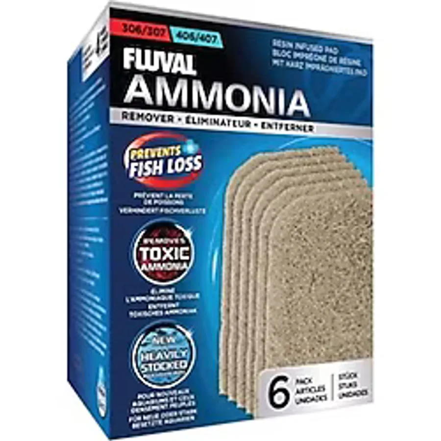 Fluval 307407 için Ammonia Remover 6 Lı Paket
