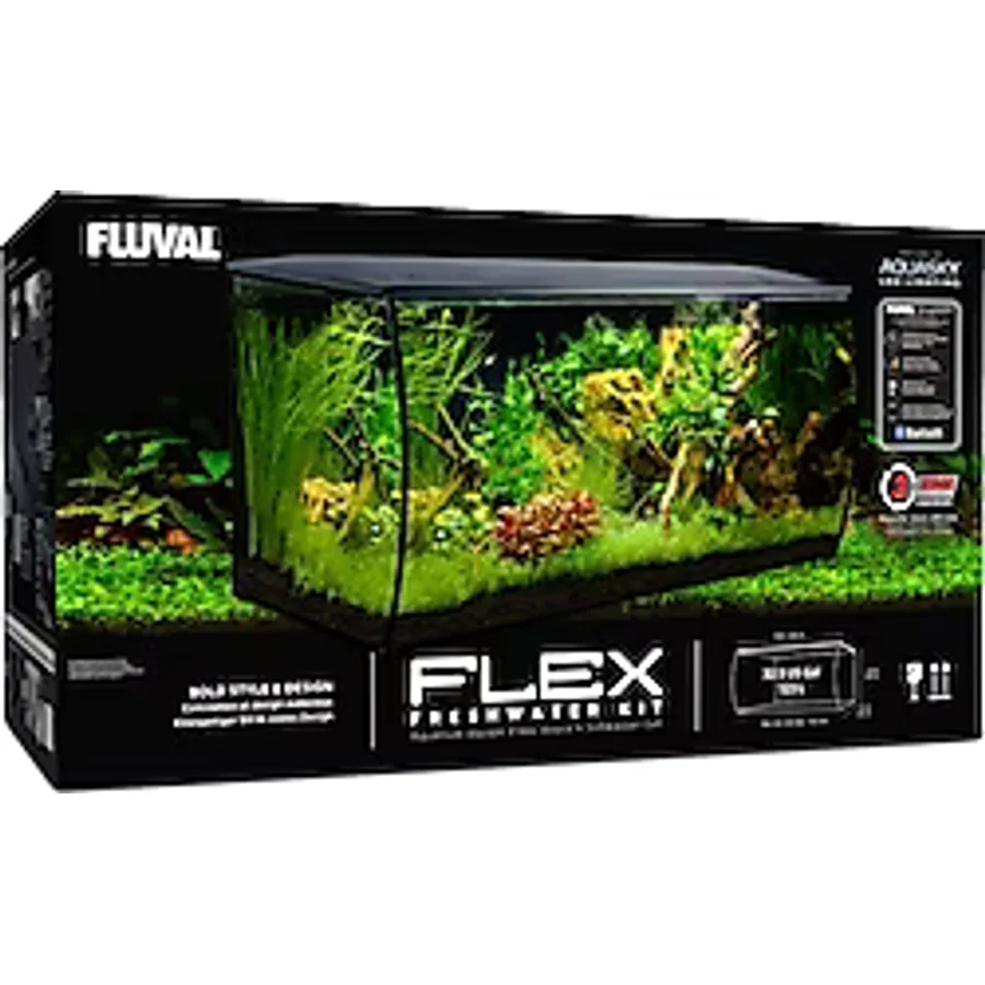 Fluval Flex 123 lt Akvaryum - Siyah