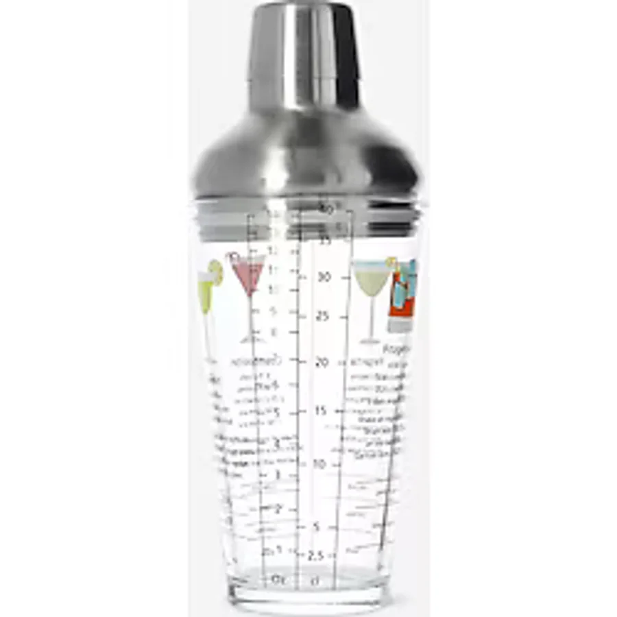 Flying Tiger Copenhagen Tarifli Cam Shaker 430 ml