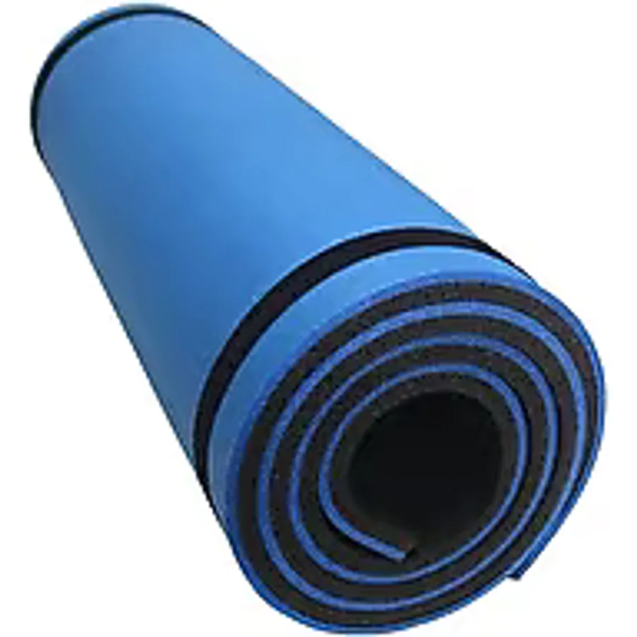 Foam Store 180x60cm 15mm Extra Rahat Mavi-siyah Yoga Pilates Matı MAVİ-SİYAH