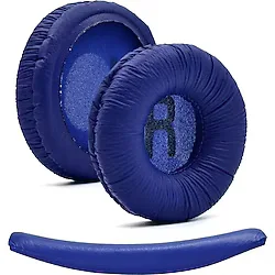 fobun Jbl Kulaklık Seti T450BT T500BT TUNE600BTNC T660NC Uyumlu Kulaklık Seti Kulaklık Pedi ve Kafa Bandı Jbl 450 500 510 Kafa Pedi Kulaklık Süngeri Yastığı - Gri - Beyaz