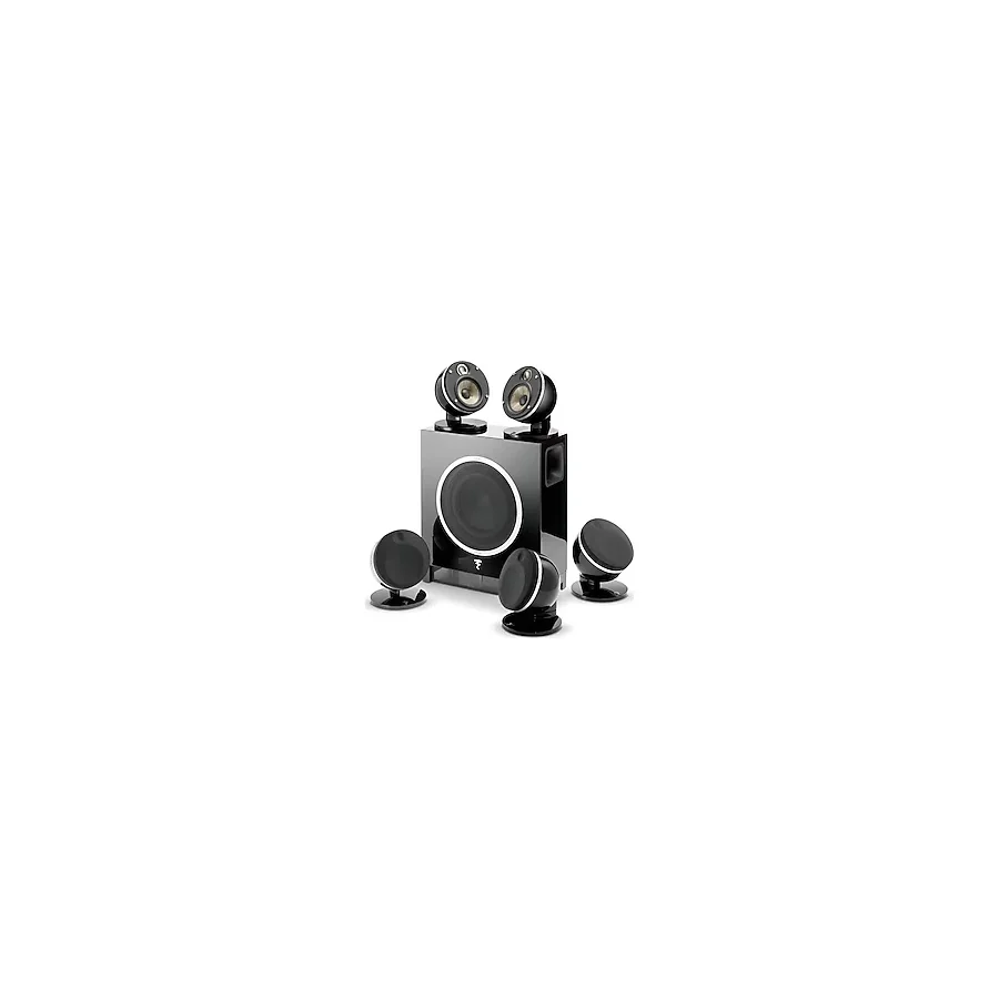 Focal Dome Flax 5.1 - Dome Flax & Sub Air 5.1 - Siyah