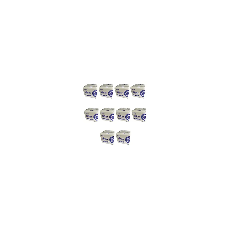 Focus Joker Masaüstü Tek Çek V Katlama Kağıt Dispenser Peçete - 2 Kat - 250 Adetlik 10 Paket