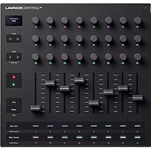 Focusrite Novation Launch Control XL 3, USB ile Güçlendirilmiş, 8 Fader, 24 Sonsuz Kodlayıcı, 5-Pin MIDI G/Ç ve Müzik Yazılım Paketi ile DAW ve Donanım Entegrasyonu için MIDI Kontrol Yüzeyi ve Mikser