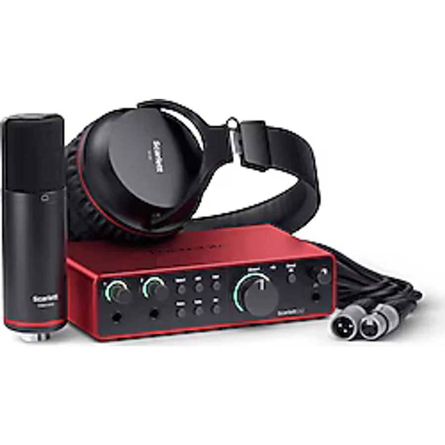 Focusrite Scarlett 2i2 Studio Gen 4 Kayıt Paketi